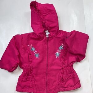 Okie.dokie pink Vintage Girl jacket Size 3 Toddler
